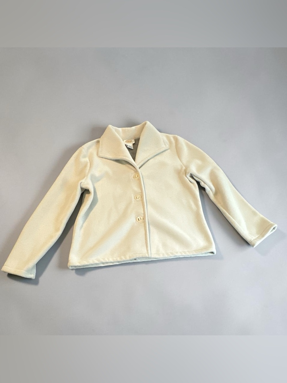 Women’s Lightweight Fleece Jacket - Cream